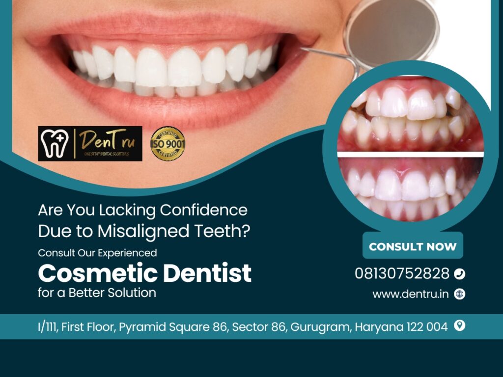 Cosmetic Dentistry Services at Dentru in Gurgaon