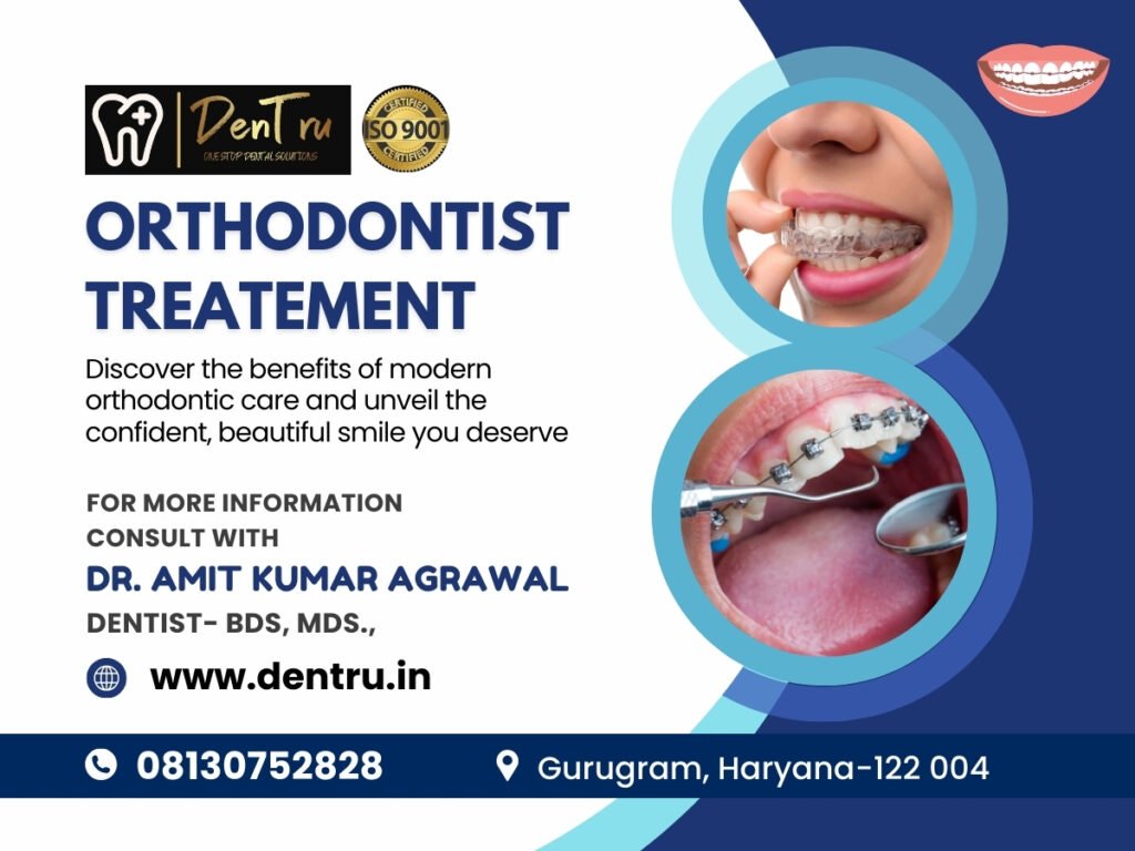 Invisible Orthodontics Available at Dentru in Gurgaon